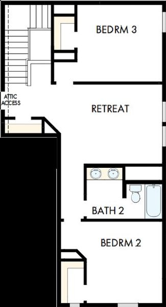 2D floor plan layout of this home in Austin Point, Richmond, TX (Image 3). 2D floor plan layout of this home in Austin Point, Richmond, TX (Image 3).