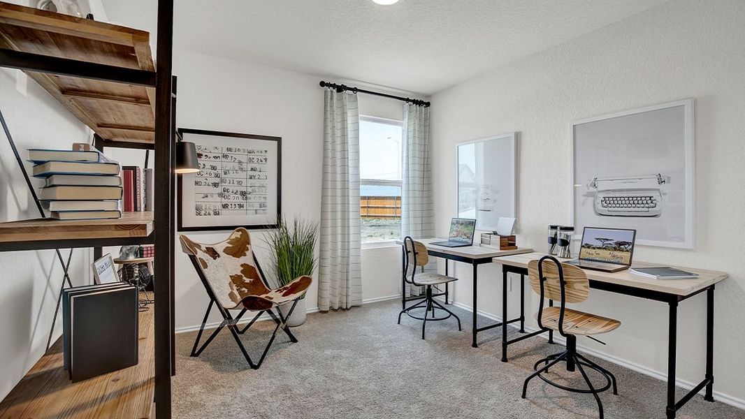 Furnished interior view inside a new home in Trace, San Marcos (Image 8). Furnished interior view inside a new home in Trace, San Marcos (Image 8).