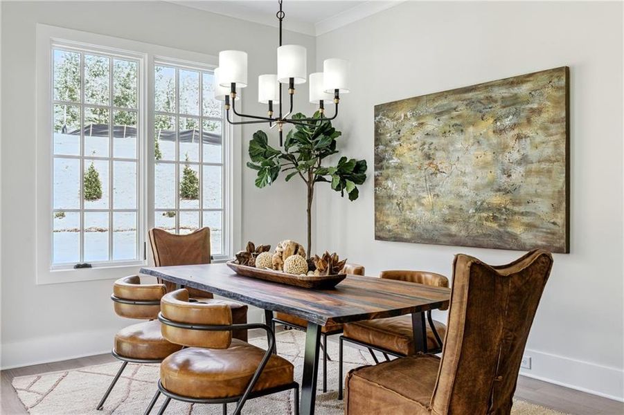 Furnished interior view inside a new home in , Acworth (Image 38). Furnished interior view inside a new home in , Acworth (Image 38).