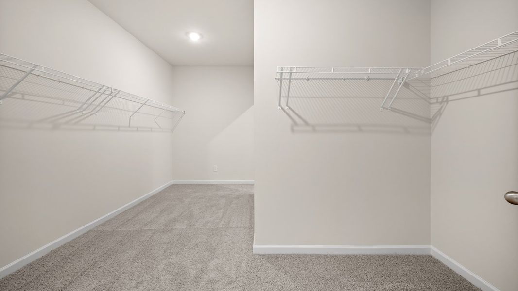 Representative unfurnished interior of a home built from the Marlene by D.R. Horton in The Gates at Pates Creek, Hampton (Image 27).