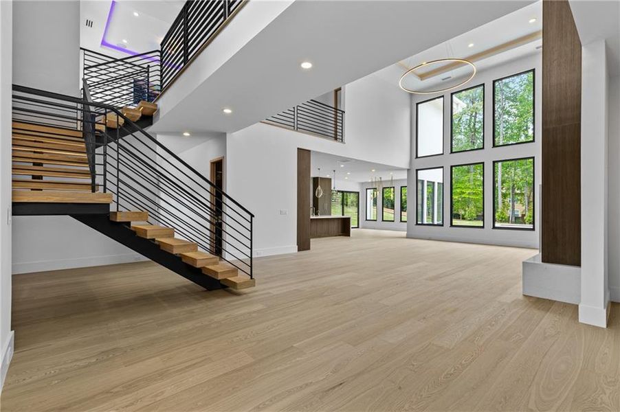 Spacious, unfurnished interior of a new home in , Sugar Hill (Image 59).