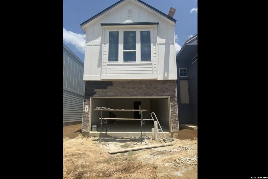 In-progress construction of a new home in Rose Hill, San Antonio, TX (Image 24).