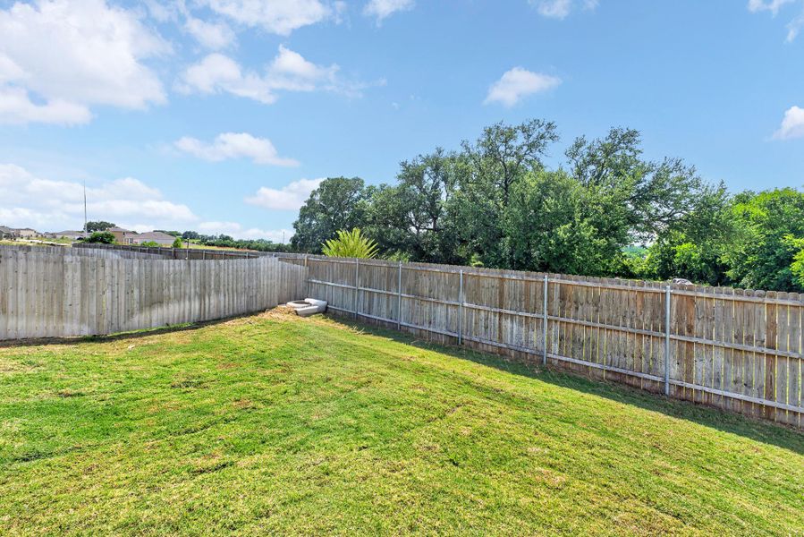 Exterior details and patio area of a home in , Belton (Image 17).