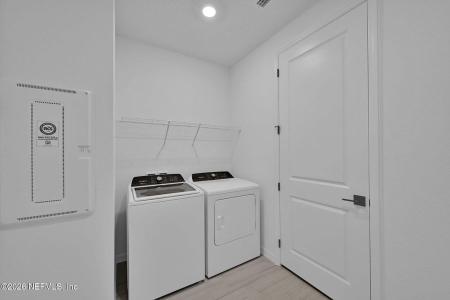 Furnished interior view inside a new home in Hyland Trail, Green Cove Springs (Image 13).