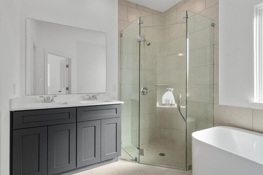 Furnished interior view inside a new home in Enclave at Cele, Pflugerville (Image 14). Furnished interior view inside a new home in Enclave at Cele, Pflugerville (Image 14).