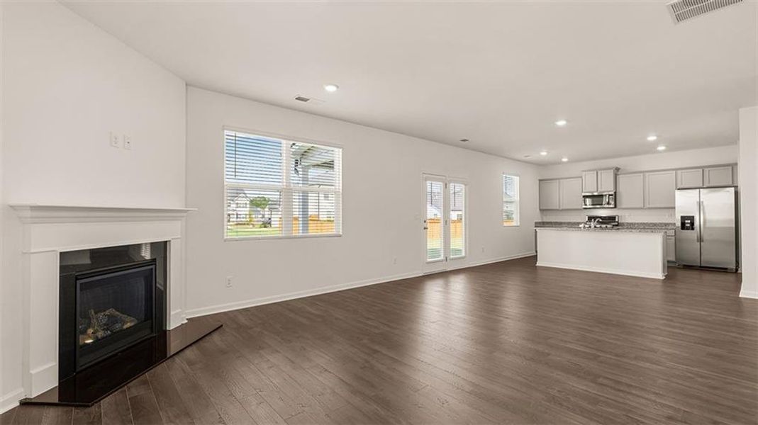 Spacious, unfurnished interior of a new home in Jackson Landing, Jefferson (Image 42).