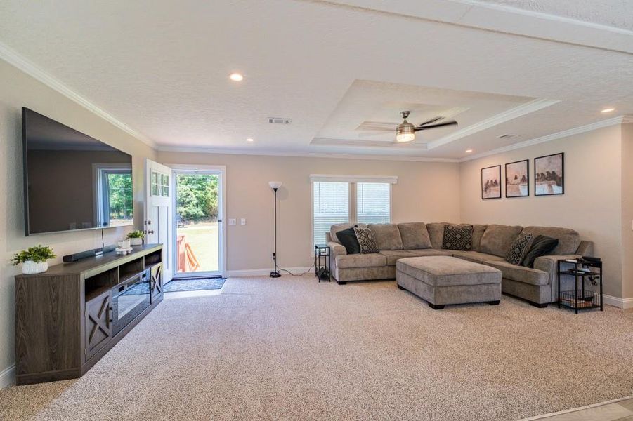 Furnished interior view inside a new home in , Madison (Image 5).