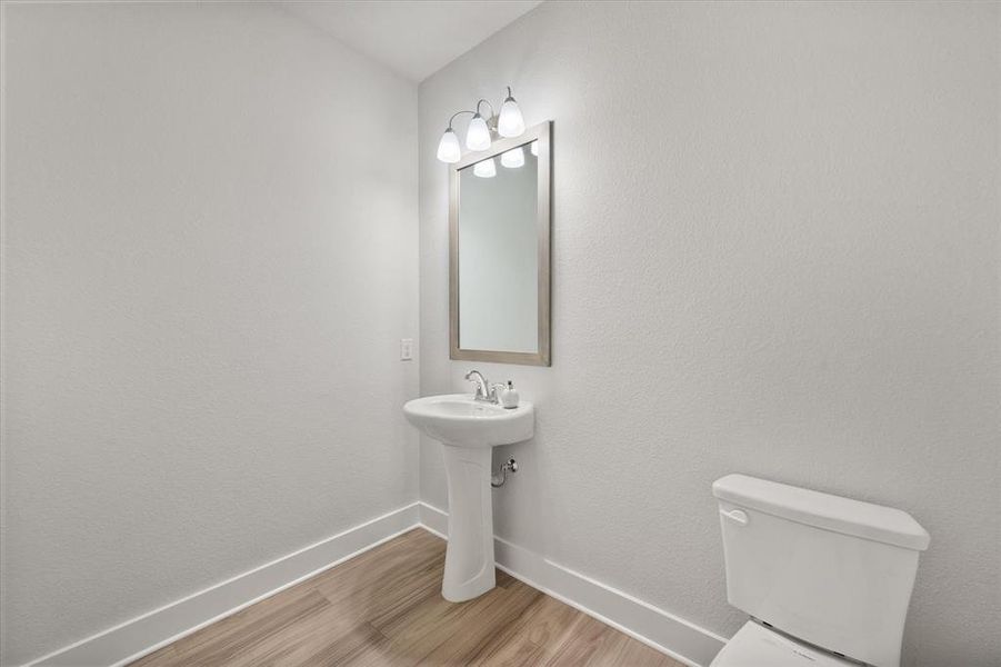 Furnished interior view inside a new home in Inspiration Collection at Bridgewater, Midlothian (Image 31).