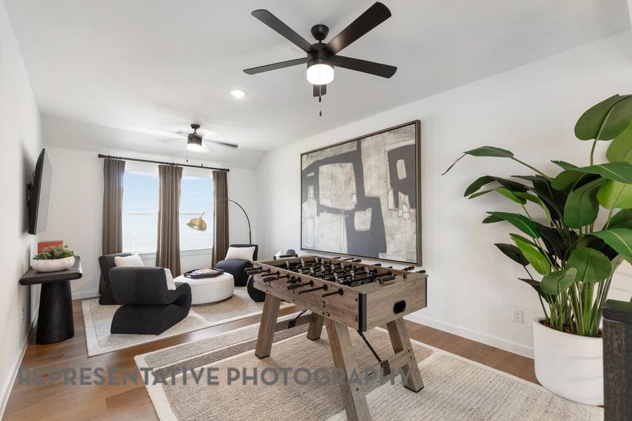 Furnished interior view inside a new home in Kresston, Montgomery (Image 15).