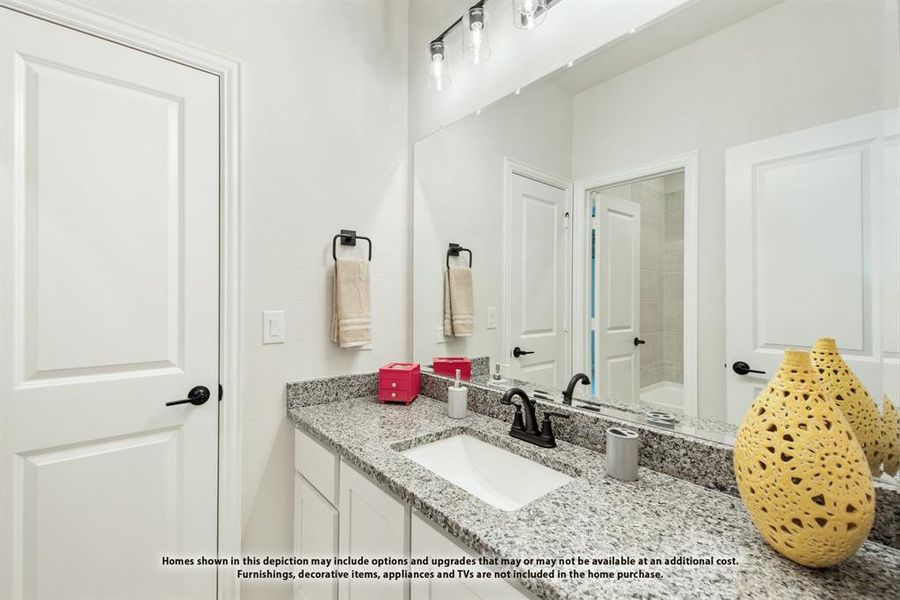 Furnished interior view inside a new home in The Oaks, Red Oak (Image 4). Furnished interior view inside a new home in The Oaks, Red Oak (Image 4).
