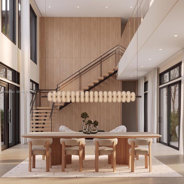 Furnished interior view inside a new home in , Pinecrest (Image 3).