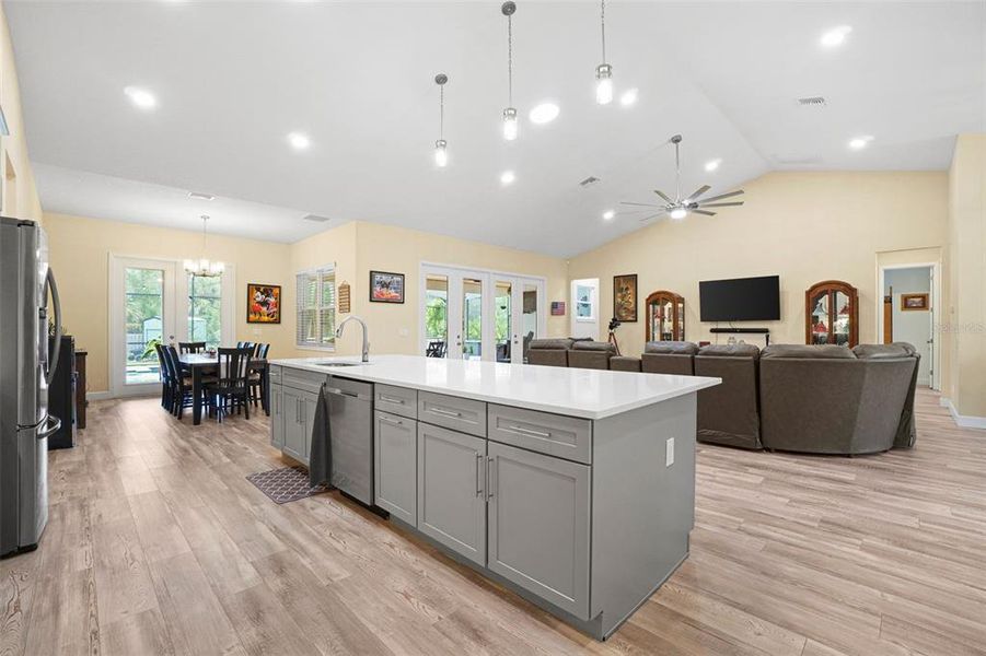 Furnished interior view inside a new home in , Mims (Image 21).