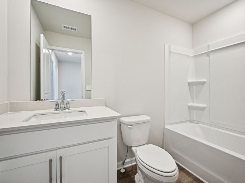 The Lancaster floorplan with the Elemental White interior package.