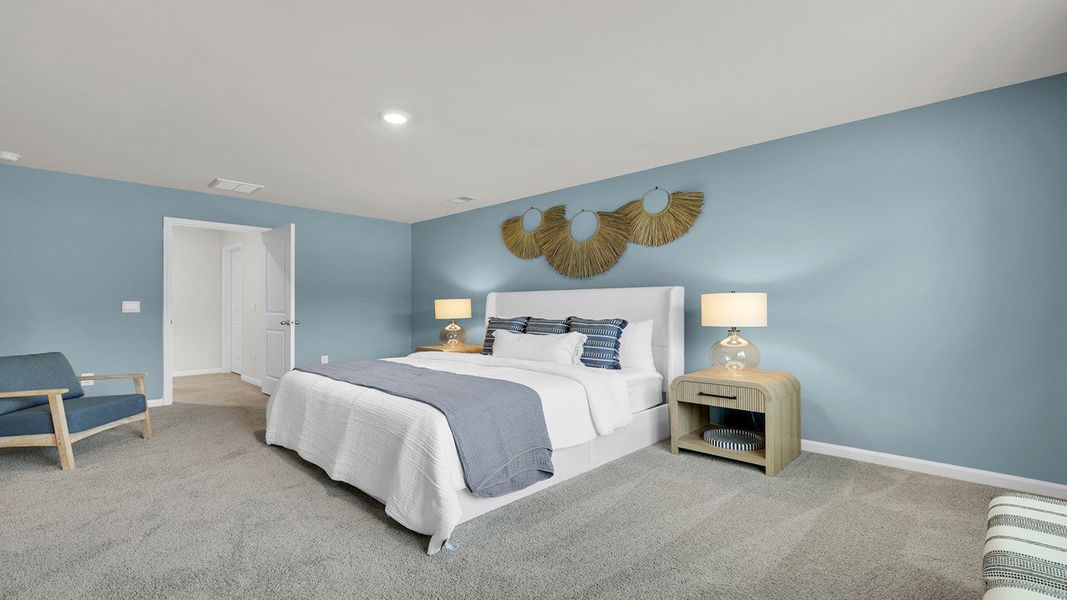 Furnished interior view inside a new home in Carolina Groves, Moncks Corner (Image 36).