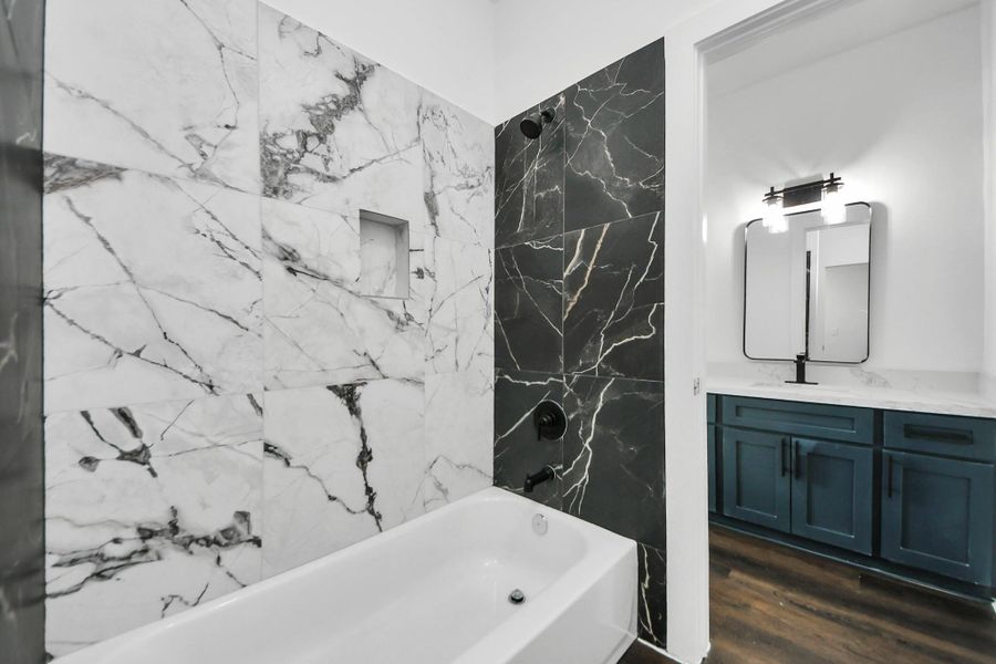 Furnished interior view inside a new home in , Beasley (Image 7). Furnished interior view inside a new home in , Beasley (Image 7).