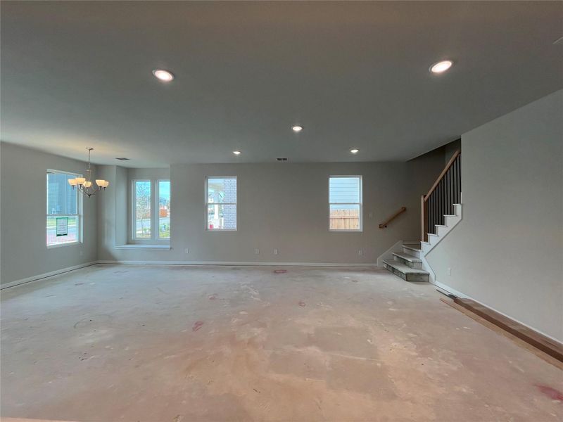 In-progress construction of a new home in The Cottages at Lariat, Liberty Hill, TX (Image 21).