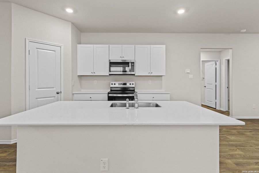 Furnished interior view inside a new home in Stonehill, San Antonio (Image 7).