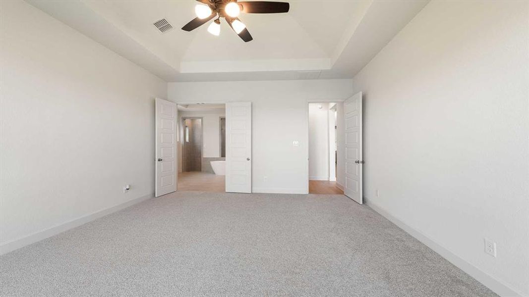 Spacious, unfurnished interior of a new home in North Sky 65', Celina (Image 10). Spacious, unfurnished interior of a new home in North Sky 65', Celina (Image 10).