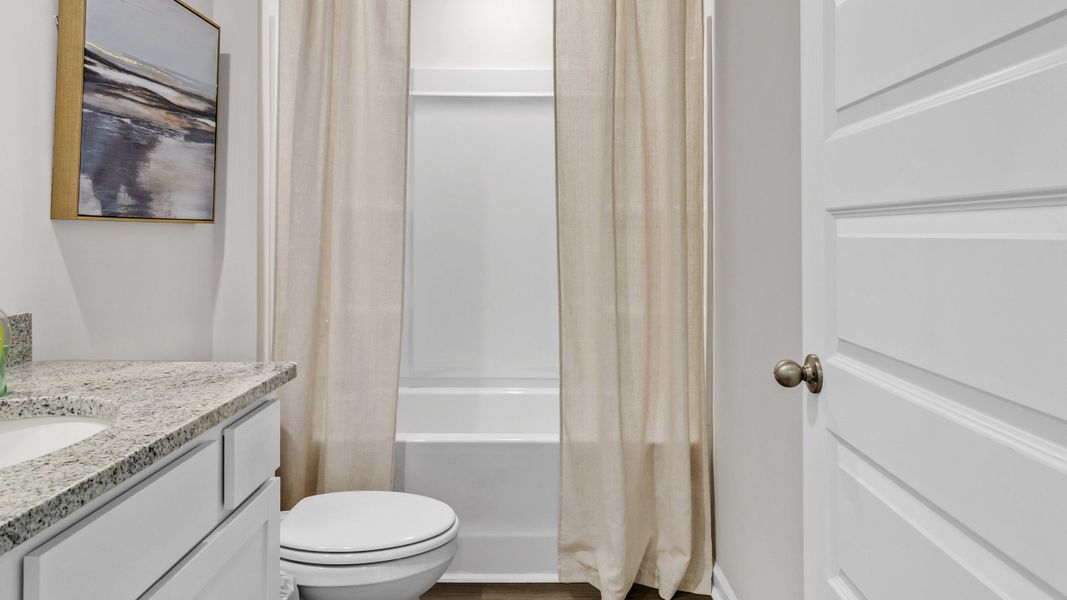 Furnished interior view inside a new home in Bailey Park, Fayetteville (Image 7).