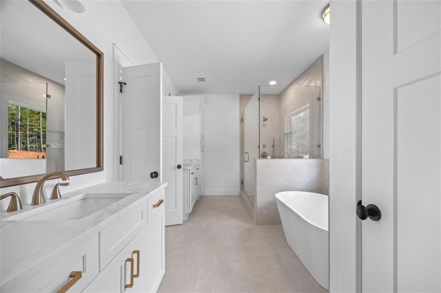 Furnished interior view inside a new home in , Covington (Image 7). Furnished interior view inside a new home in , Covington (Image 7).