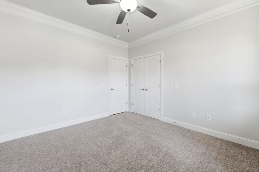 Spacious, unfurnished interior of a new home in Weybridge, Burlington (Image 58).