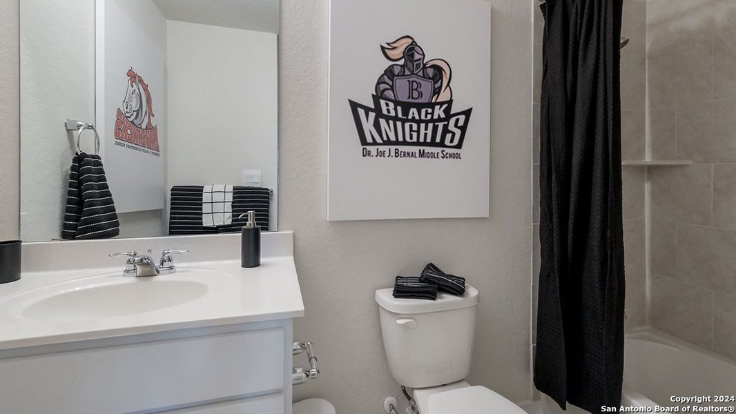 Furnished interior view inside a new home in Redbird Ranch, San Antonio (Image 2). Furnished interior view inside a new home in Redbird Ranch, San Antonio (Image 2).