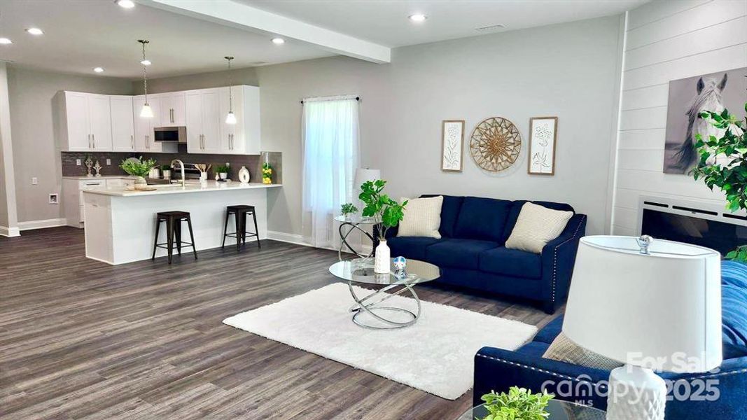 Furnished interior view inside a new home in , Hickory (Image 13). Furnished interior view inside a new home in , Hickory (Image 13).