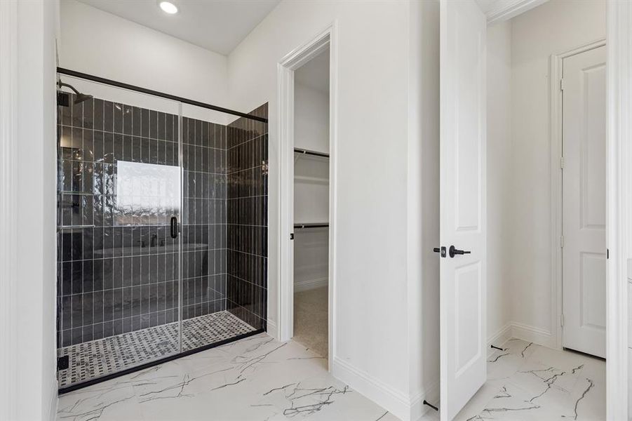 Furnished interior view inside a new home in Cambridge Manor, North Richland Hills (Image 11).