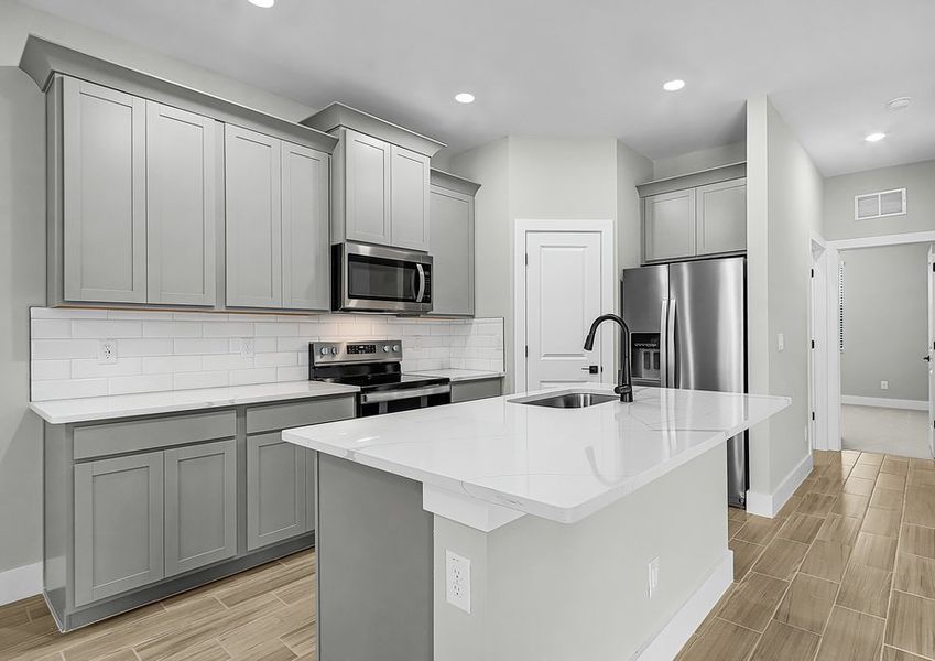 Fully loaded kitchen. Fully loaded kitchen.