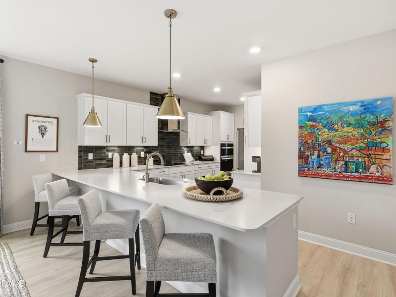 Furnished interior view inside a new home in The View, Durham (Image 12).