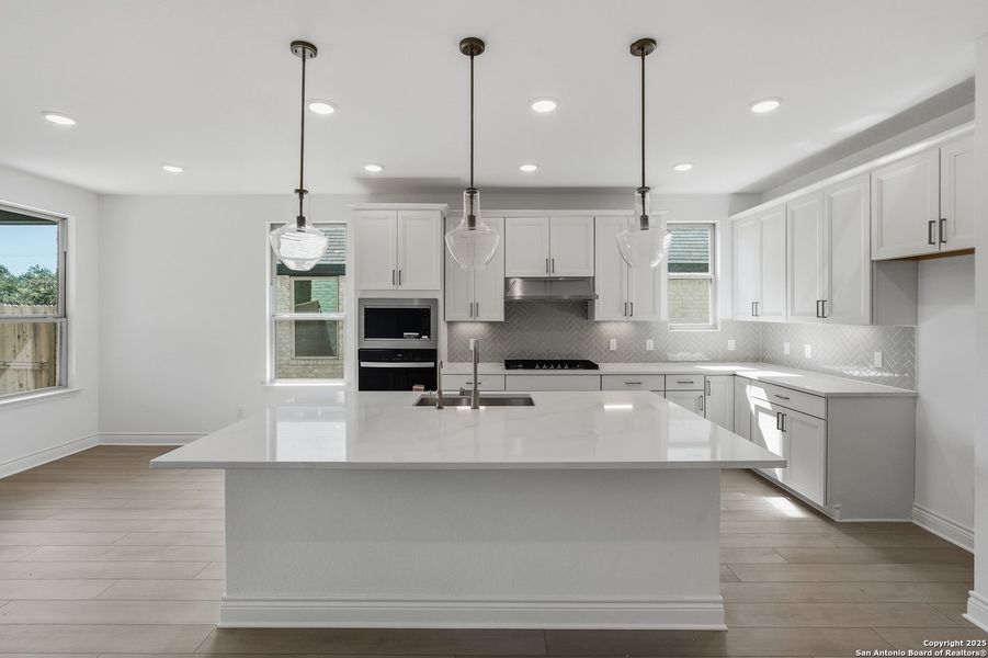 Furnished interior view inside a new home in Davis Ranch, San Antonio (Image 10).