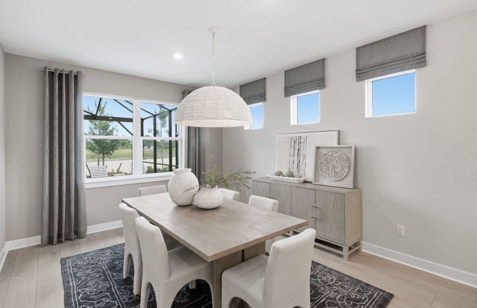 Representative furnished interior of a home built from the Stellar Grand by Del Webb in Del Webb Explore North River Ranch, Parrish (Image 16).