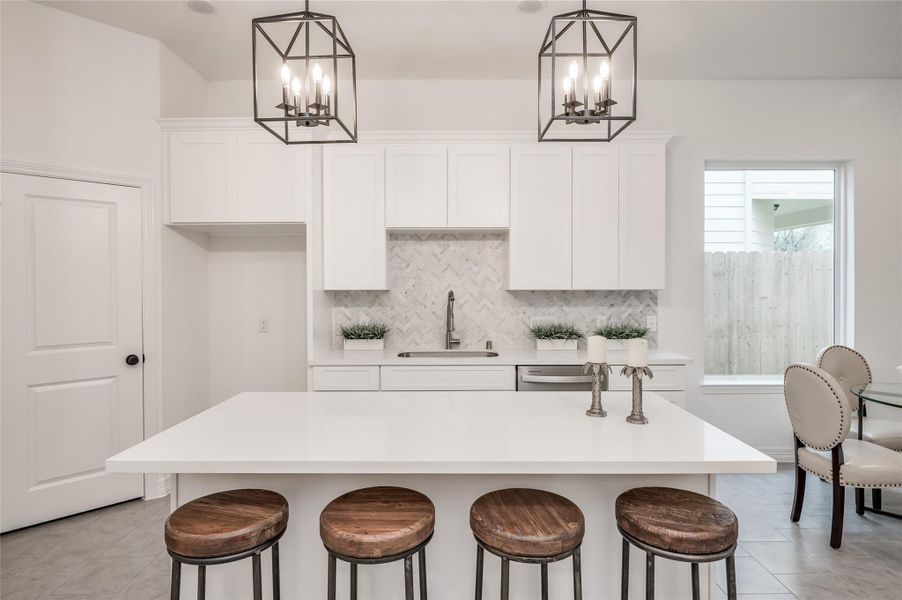 Furnished interior view inside a new home in , Missouri City (Image 11).