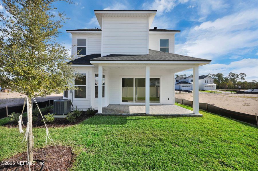 Exterior details and patio area of a home in Seabrook Village at Seabrook, Ponte Vedra (Image 27).