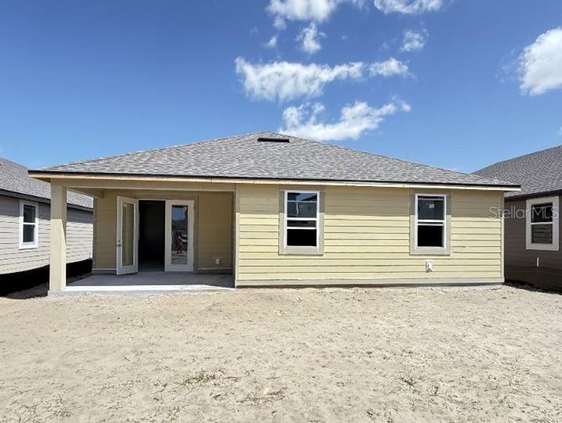 Exterior details and patio area of a home in Trailside, Mount Dora (Image 3). Exterior details and patio area of a home in Trailside, Mount Dora (Image 3).