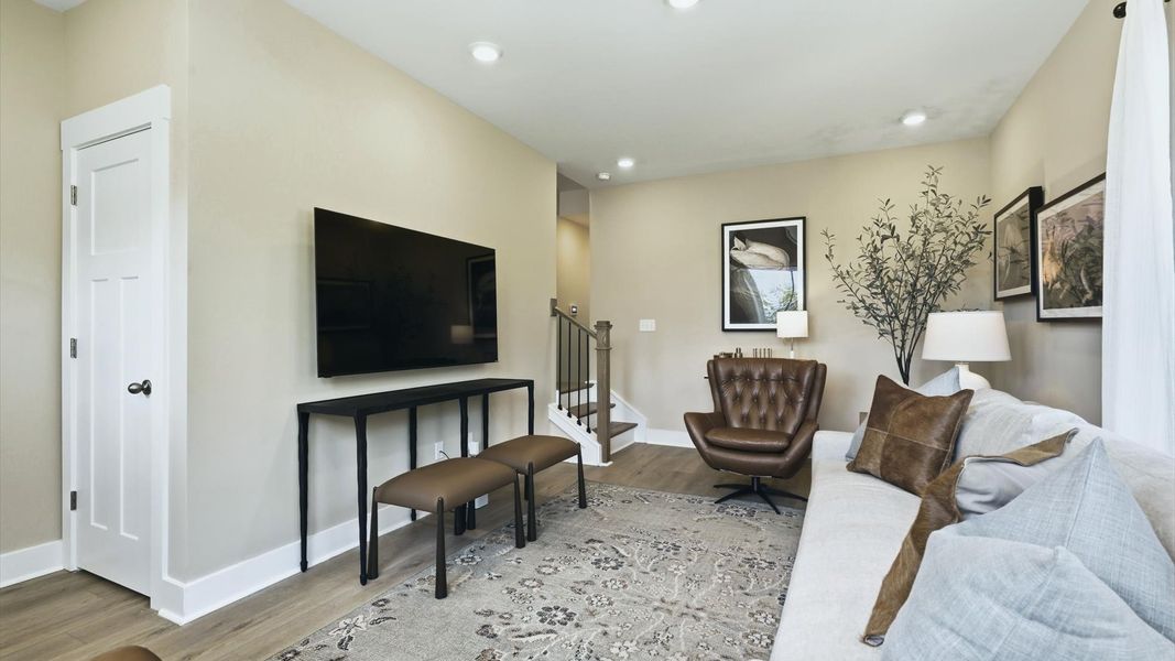 Furnished interior view inside a new home in Traynham Place, Greenville (Image 11).