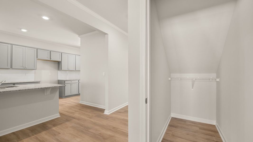 Representative unfurnished interior of a home built from the Halton by D.R. Horton in Northwoods at Mirror Lake, Villa Rica (Image 24).