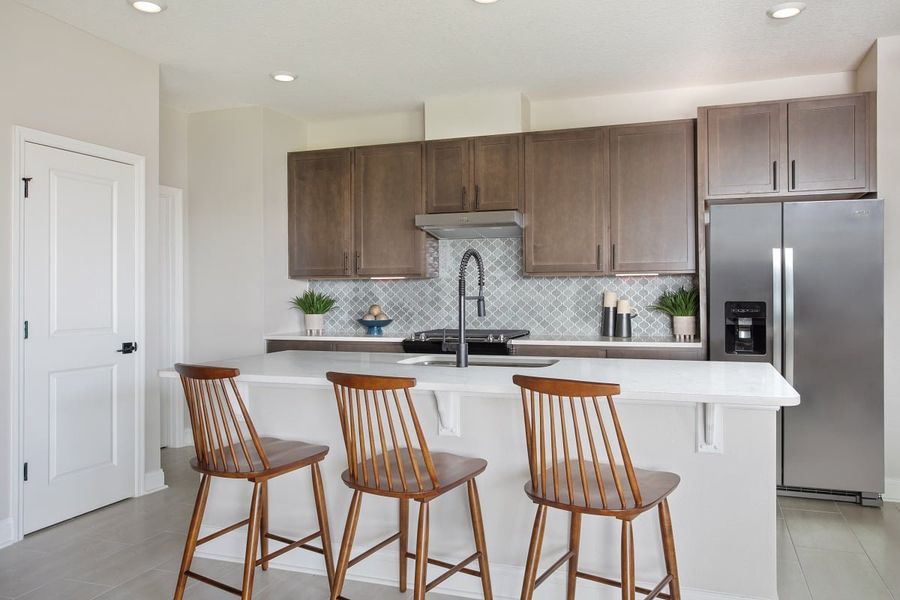 Representative furnished interior of a home built from the 1638 by KB Home in Maplewood, St. Augustine (Image 5).