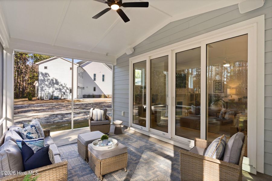 Exterior details and patio area of a home in East & Mason, Wilmington (Image 24). Exterior details and patio area of a home in East & Mason, Wilmington (Image 24).