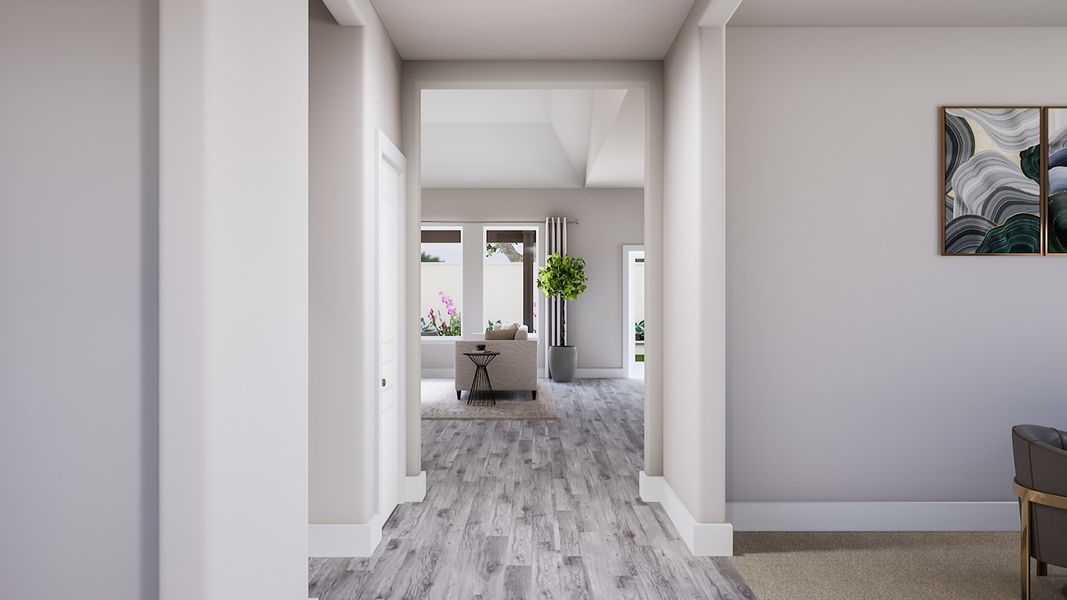 Image 19 representing the Ethan by Tri Pointe Homes in Painted Tree, McKinney, TX.