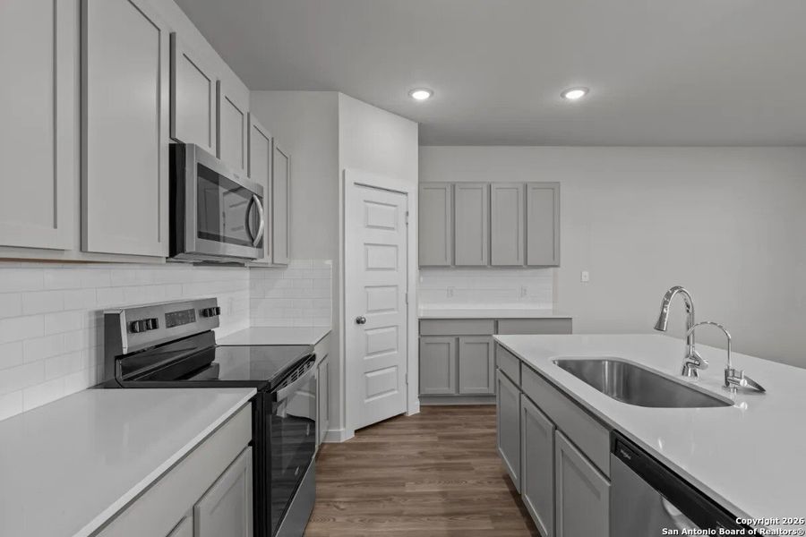 Furnished interior view inside a new home in Summerlin, San Antonio (Image 6). Furnished interior view inside a new home in Summerlin, San Antonio (Image 6).