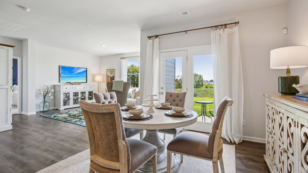 Furnished interior view inside a new home in The Parks, White House (Image 14).