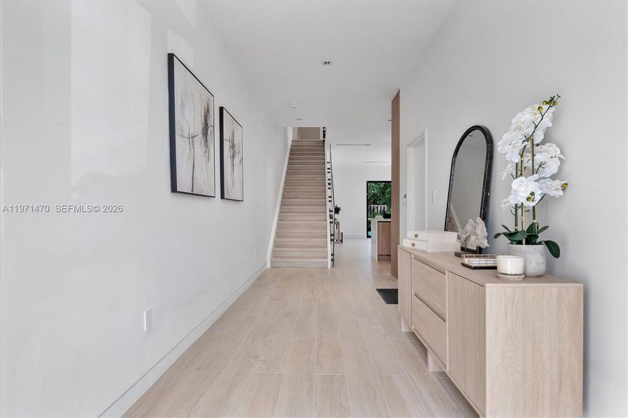 Furnished interior view inside a new home in , Miami (Image 8). Furnished interior view inside a new home in , Miami (Image 8).