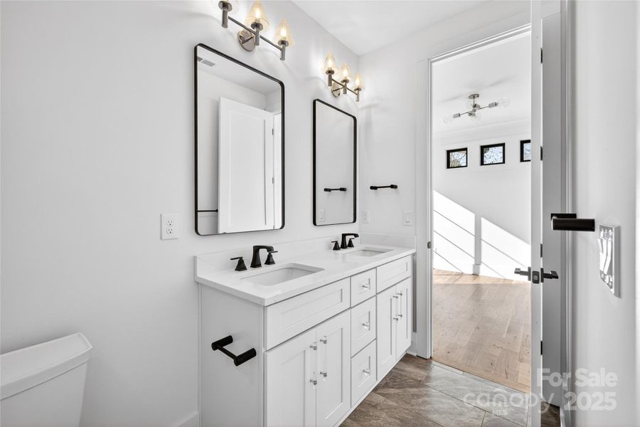 Furnished interior view inside a new home in , Charlotte (Image 10).