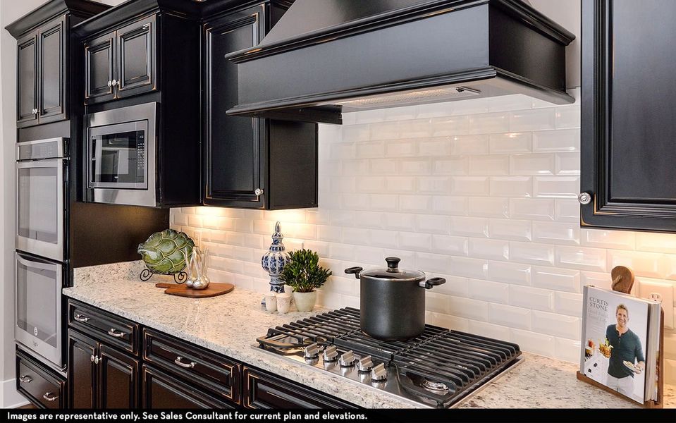Representative furnished interior of a home built from the Dresden by CastleRock Communities in Belvoir, Fairview (Image 11).