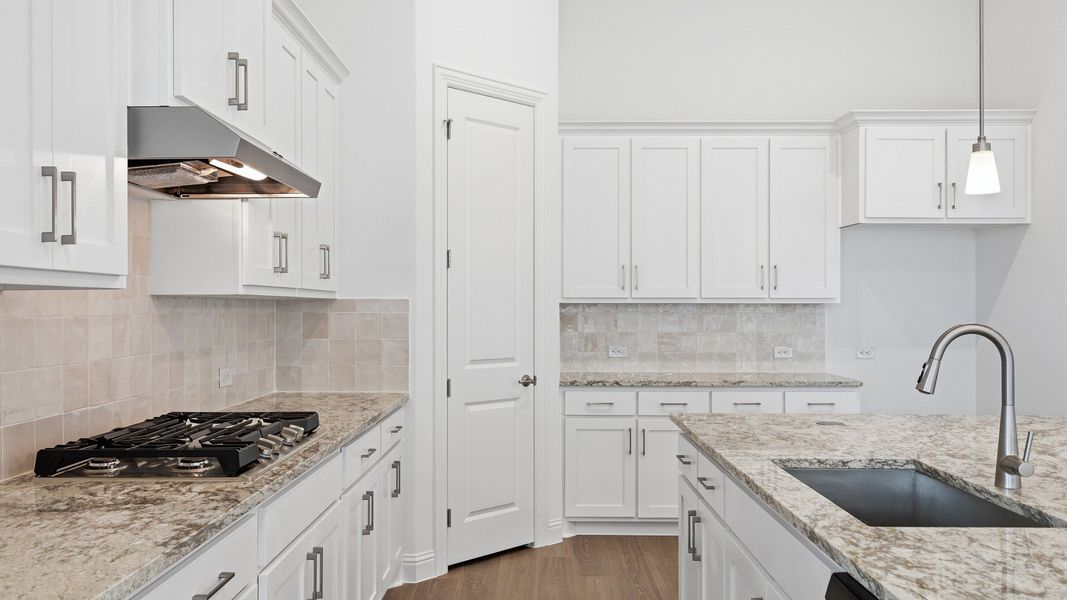Furnished interior view inside a new home in Rio Vista at Kelly Ranch, Aledo (Image 43).