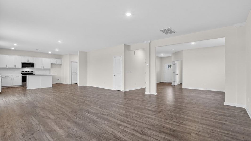 Spacious, unfurnished interior of a new home in North Gate, Vass (Image 13). Spacious, unfurnished interior of a new home in North Gate, Vass (Image 13).