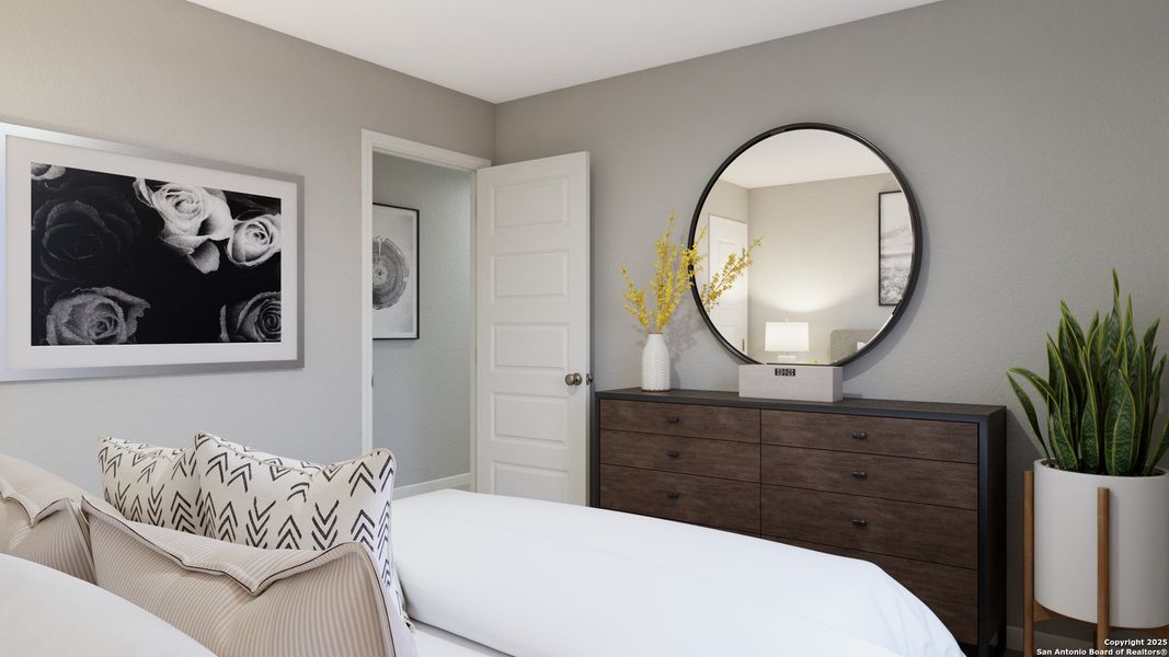 Furnished interior view inside a new home in Applewhite Meadows, San Antonio (Image 12).