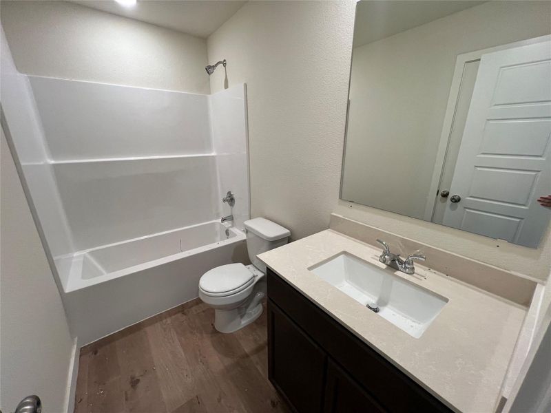 Furnished interior view inside a new home in Eastern Wells, Jarrell (Image 7). Furnished interior view inside a new home in Eastern Wells, Jarrell (Image 7).