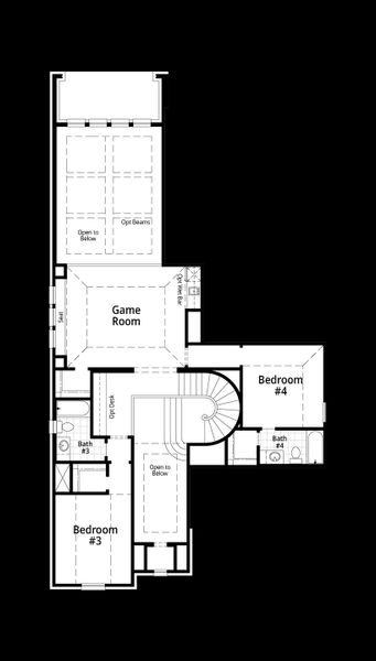 Upstairs Floor Plan Upstairs Floor Plan